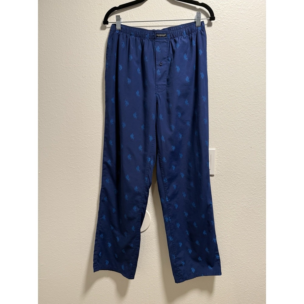 Ralph Lauren Polo Navy Sleep Pants Size Medium Pony